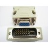 DVI-I Male (24+5) to VGA Female (15-pin) Connector Adapter Dual Link