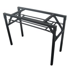 Black Metal Folding training dinning meeting table rack replacement (metal part only)