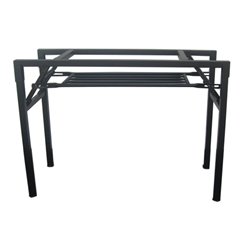 Black Metal Folding training dinning meeting table rack replacement (metal part only)