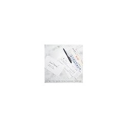 BAZIC #6 3/4 Peel and Seal White Envelope,572-24P (100-Pack)