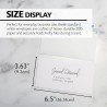 BAZIC Security Self Seal Envelope 3 5/8" x 6 1/2" #6, No Window Tint Pattern Mailing Envelopes, Peel & Seal (80/Pack), 1-Pack