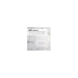BAZIC Security Self Seal Envelope 3 5/8" x 6 1/2" #6, No Window Tint Pattern Mailing Envelopes, Peel & Seal (80/Pack), 1-Pack