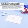 BAZIC Security Self Seal Envelope 3 5/8" x 6 1/2" #6, No Window Tint Pattern Mailing Envelopes, Peel & Seal (80/Pack), 1-Pack