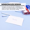 BAZIC Security Self Seal Envelope 3 5/8" x 6 1/2" #6, No Window Tint Pattern Mailing Envelopes, Peel & Seal (80/Pack), 1-Pack