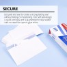 BAZIC Security Self Seal Envelope 3 5/8" x 6 1/2" #6, No Window Tint Pattern Mailing Envelopes, Peel & Seal (80/Pack), 1-Pack