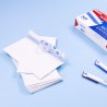 BAZIC Security Self Seal Envelope 3 5/8" x 6 1/2" #6, No Window Tint Pattern Mailing Envelopes, Peel & Seal (80/Pack), 1-Pack