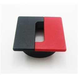 COMPUTER TABLE OFFICE DESK CABLE TIDY OUTLET SQUARE GROMMET INSERT for Dia 60mm hole