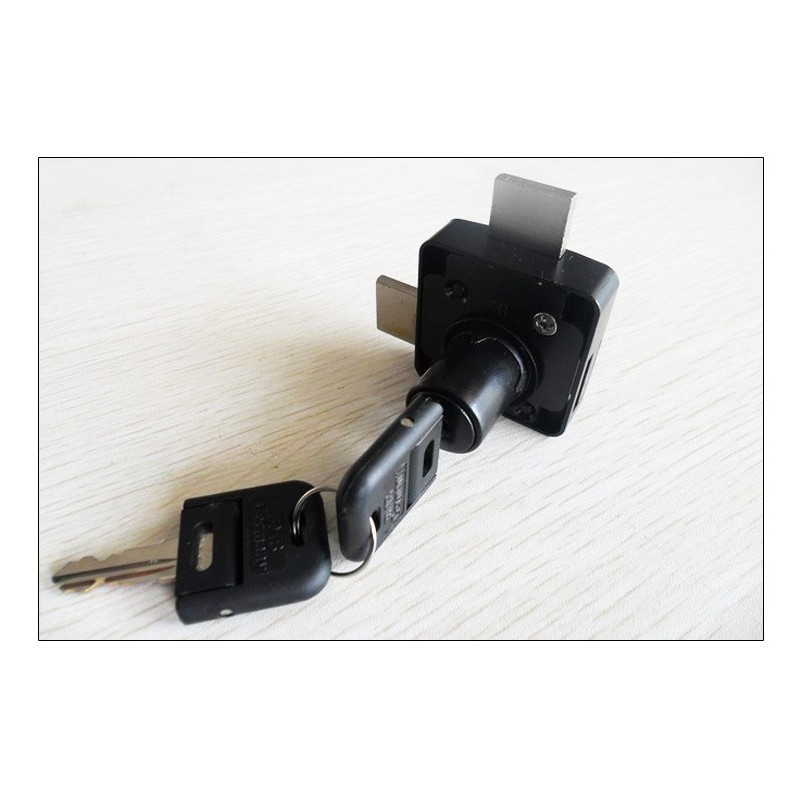 Germany BMB Black coated 22mm cylinder swinging door lock