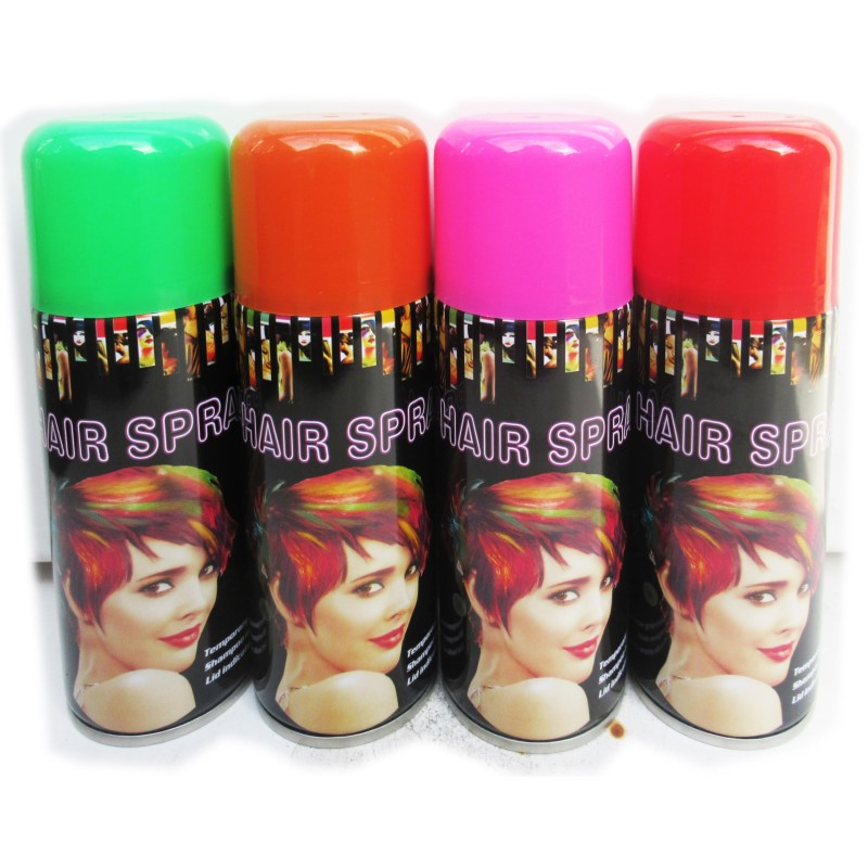 Temporary Hair Coloring Spray Hair Color Washable Removable For Birthday Party, New Year Party, Celebration Faster Make-up