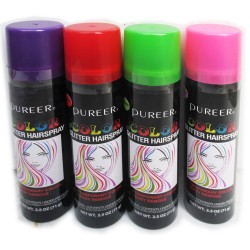 Temporary Hair Coloring Spray Hair Color Washable Removable For Birthday Party, New Year Party, Celebration Faster Make-up