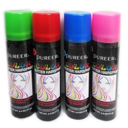 Temporary Hair Coloring Spray Hair Color Washable Removable For Birthday Party, New Year Party, Celebration Faster Make-up