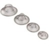 4/PK Assortment Stainless Steel Sink Strainer Set Fits Most Kitchen Sinks, Bathroom Sinks,Shower Drains