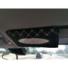Tissue Holder Pouch for Car Visor With Refills Thin Soft Napkins Wipes Tissue