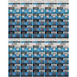 100ct AG13 LR44 L1154 357 A76 SR44 G13 Button Batteries