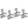 4 Pcs High-Security Quick Mount Sliding Window Lock