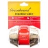 Golden Plated Finished Double Cylinder Deadbolt Lock