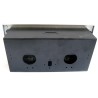 Office/Meeting/Conference Desk/Table Cable Outlets Wire Management Assembly Box with Assorted Module for Phone, Netword, Power O