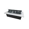 For Office Desk, Meeting Table, Conference Table, Wire Cable Management, Port for Phone, Network, Power Outlet, USB, Switch