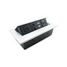 For Office Desk, Meeting Table, Conference Table, Wire Cable Management, Port for Phone, Network, Power Outlet, USB, Switch