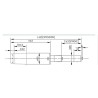 HnF shop Universal Fit Heavy Duty Swivel Office Chair Barver Chair Bar Chair Hydraulic/Pneumatic Piston Gas Lift Cylinder Replac