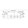 HnF shop Universal Fit Heavy Duty Swivel Office Chair Barver Chair Bar Chair Hydraulic/Pneumatic Piston Gas Lift Cylinder Replac