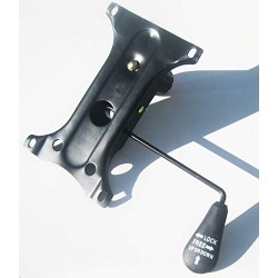 HnF shop Heavy Duty 500 lbs Office Swivel Chair Mechanism Seat Plate Tilt Control Chair Replacement Part