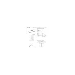 Pair of Heavy Duty Smooth 3-Folds Drawer Slides