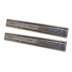 Pair of Heavy Duty Smooth 3-Folds Drawer Slides