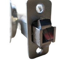Stainless Steel Round Sliding Privacy Patio Barn Security Pocket Door Lock Slides Latch with 3 Keys
