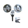 Stainless Steel Round Sliding Privacy Patio Barn Security Pocket Door Lock Slides Latch with 3 Keys