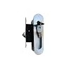 Stainless Steel Sliding Patio Door Lock, Recessed Invisible Handle, Screen Door Latch, 3 Keys