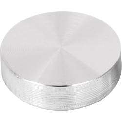 Glass Table Top Adapter Round Aluminum Disc (Dia 50mm, 2ct/PK)