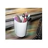 HnF shop Silver Office Organizer Tray Metal Hanging Holder on Screen/Beam/Rack/Shelf Silver Gray