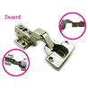 Dia 1.6inches/40mm European Style Insert Hydraulic Soft-close Hinge