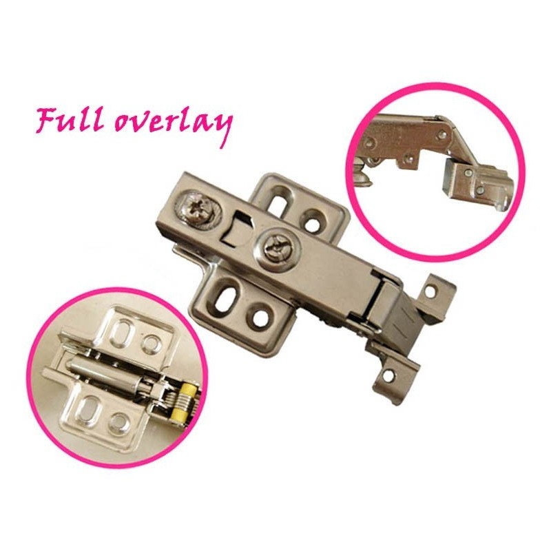 Full Overlay Hydraulic Soft Close Full overlay Hinge for door with Aluminium frame