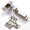 Dia 1.5inches(35mm) Cup Size (Hole) Euro Style Hydraulic Soft Close Clip-on Fast-Mounted Hinge for Kitchen Morden Simple Cabinet