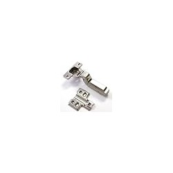 Dia 1.5inches(35mm) Cup Size (Hole) Euro Style Hydraulic Soft Close Clip-on Fast-Mounted Hinge for Kitchen Morden Simple Cabinet