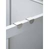 2ct Stainless Steel Cabinet Hanging Hook Minimalist Punch-free Hanging Kitchen Storage Cabinet Door Holder
