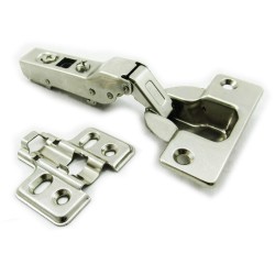 Dia 40mm 95° Clip-on tip-on Full Overlay Soft-Close Hydraulic Cabinet Hinge