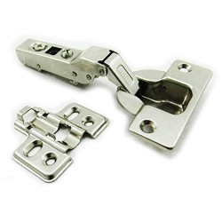 Dia 40mm 95° Clip-on tip-on Full Overlay Soft-Close Hydraulic Cabinet Hinge
