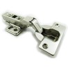 Dia 40mm 95° Clip-on tip-on Full Overlay Soft-Close Hydraulic Cabinet Hinge