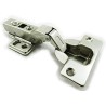 Dia 40mm 95° Clip-on tip-on Full Overlay Soft-Close Hydraulic Cabinet Hinge
