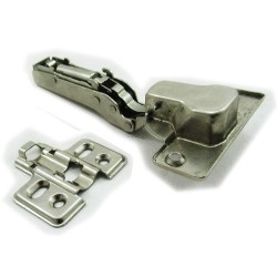 Dia 40mm 95° Clip-on tip-on Full Overlay Soft-Close Hydraulic Cabinet Hinge