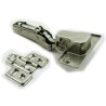 Dia 40mm 95° Clip-on tip-on Full Overlay Soft-Close Hydraulic Cabinet Hinge