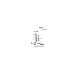 Dia 40mm 95° Clip-on tip-on Full Overlay Soft-Close Hydraulic Cabinet Hinge