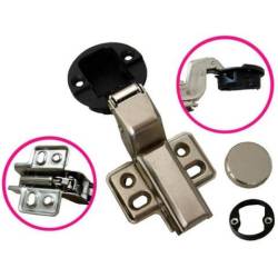 Dia 1.5inches(35mm) Hydraulic soft close insert Hinge for Kitchen Cabinet Glass door