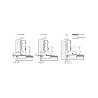 European Style, Hydraulic, For Heavy/Big Cabinet Kitchen Cupboard Door (1 Hinge Only)