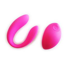 Dual Vibrator G-Spot Dildo Rabbit Adult Women Couple Toy Massager