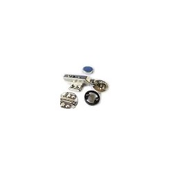 Dia 1"/26mm Hole Euro Hydraulic Soft Close Hinge for Cabinet Glass Door