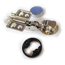 Dia 1"/26mm Hole Euro Hydraulic Soft Close Hinge for Cabinet Glass Door